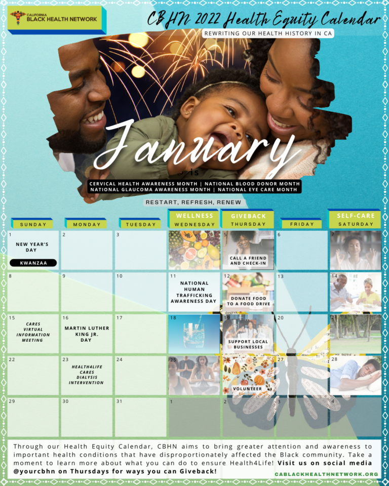 Events – CA Black Health Network