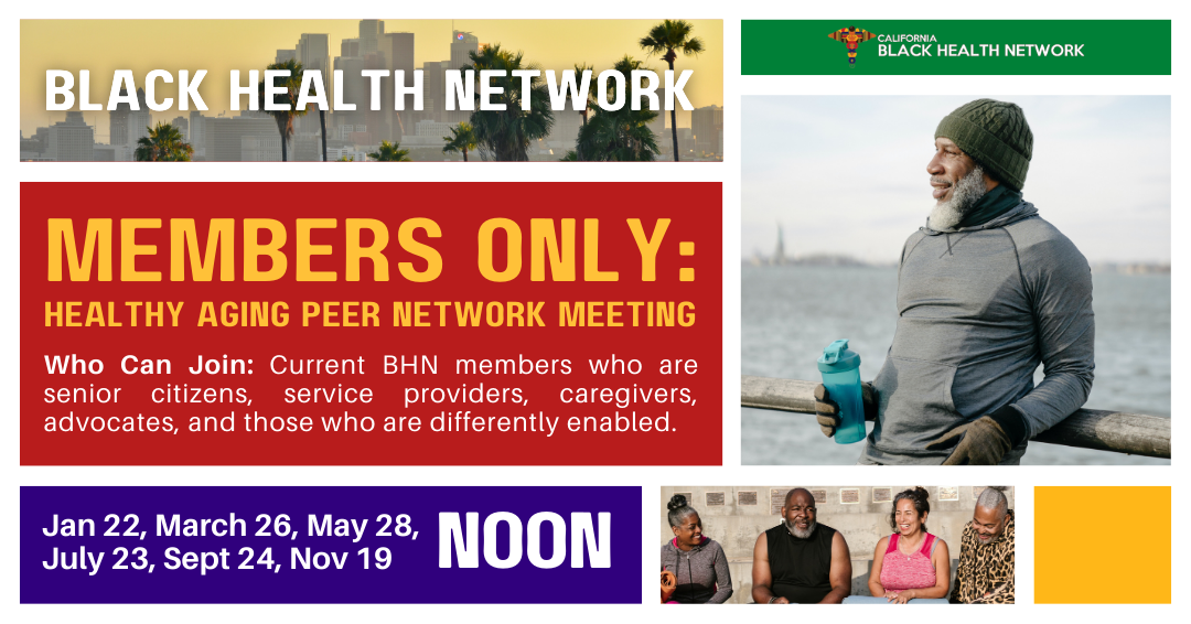 CBHN Healthy Aging Peer Network (HAPN) Meeting