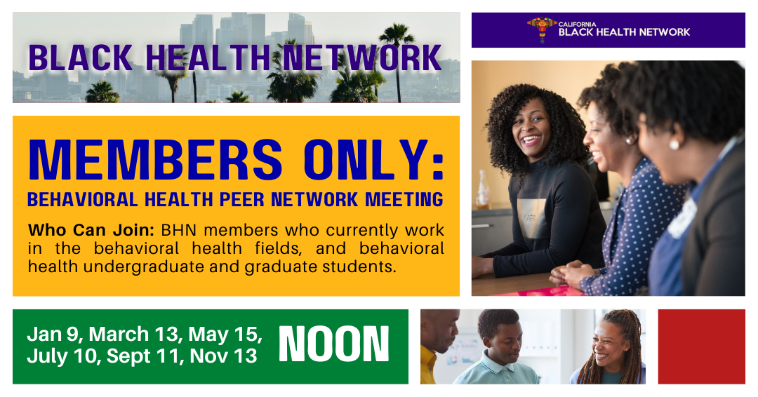 CBHN Behavioral Health Peer Network (BHPN) Meeting