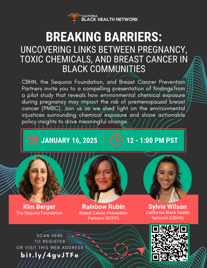 Breaking Barriers: Uncovering Links Between Pregnancy, Toxic Chemicals, and Breast Cancer in Black Communities