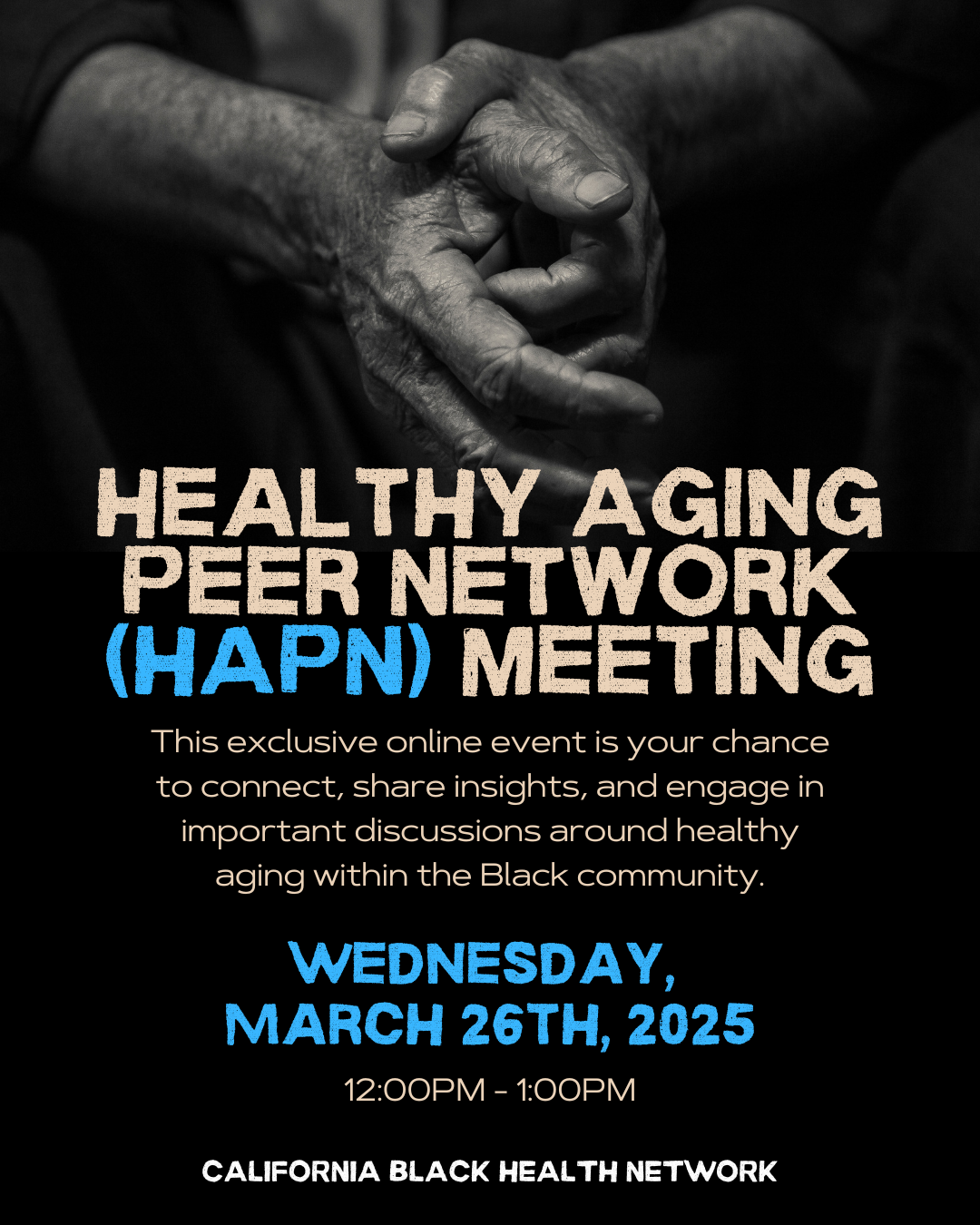 Healthy Aging Peer Network (HAPN) Meeting